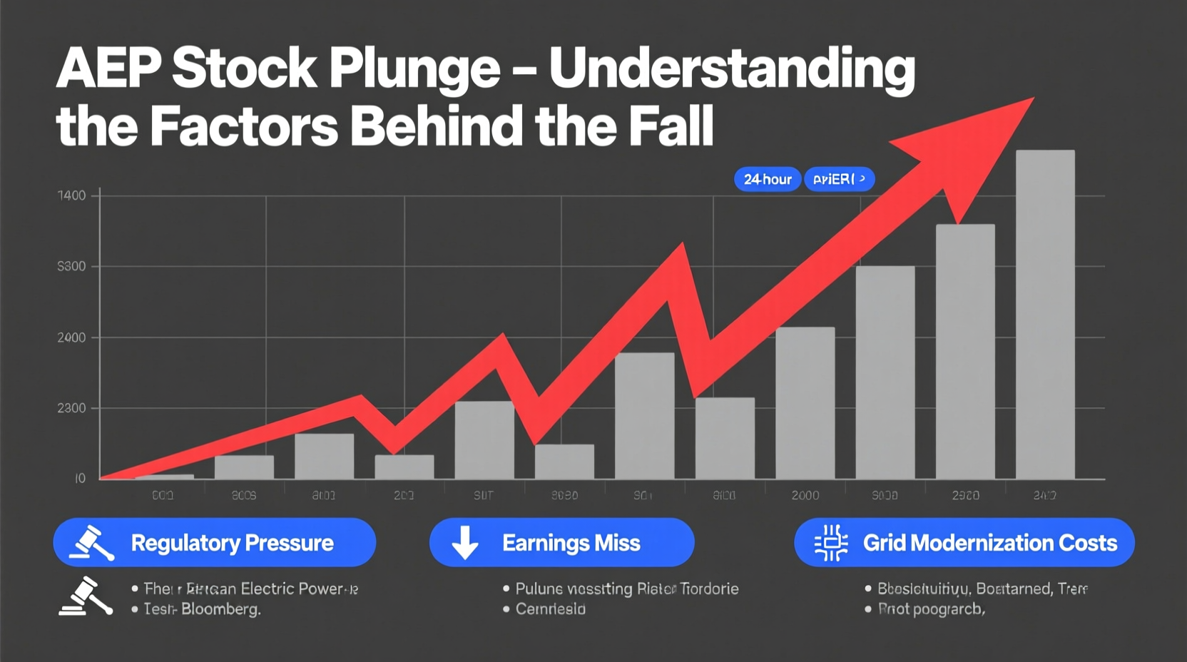aep stock plunge understanding the factors behind the fall