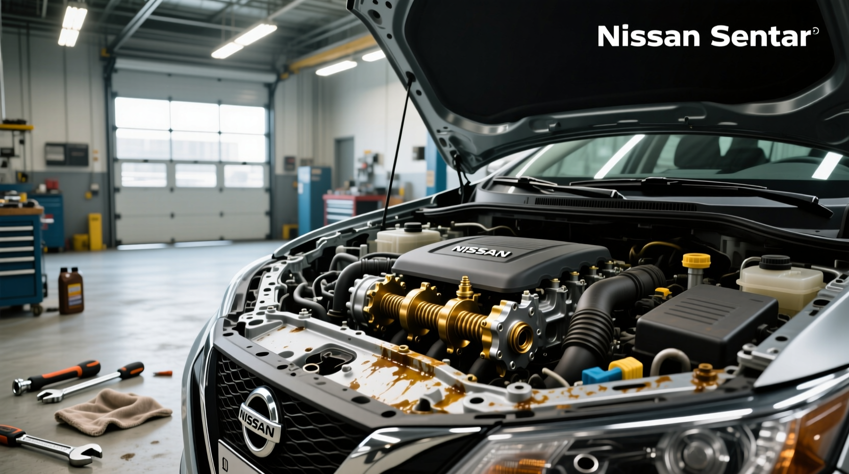 How to Find the Crankshaft Position Sensor on a Nissan Sentra