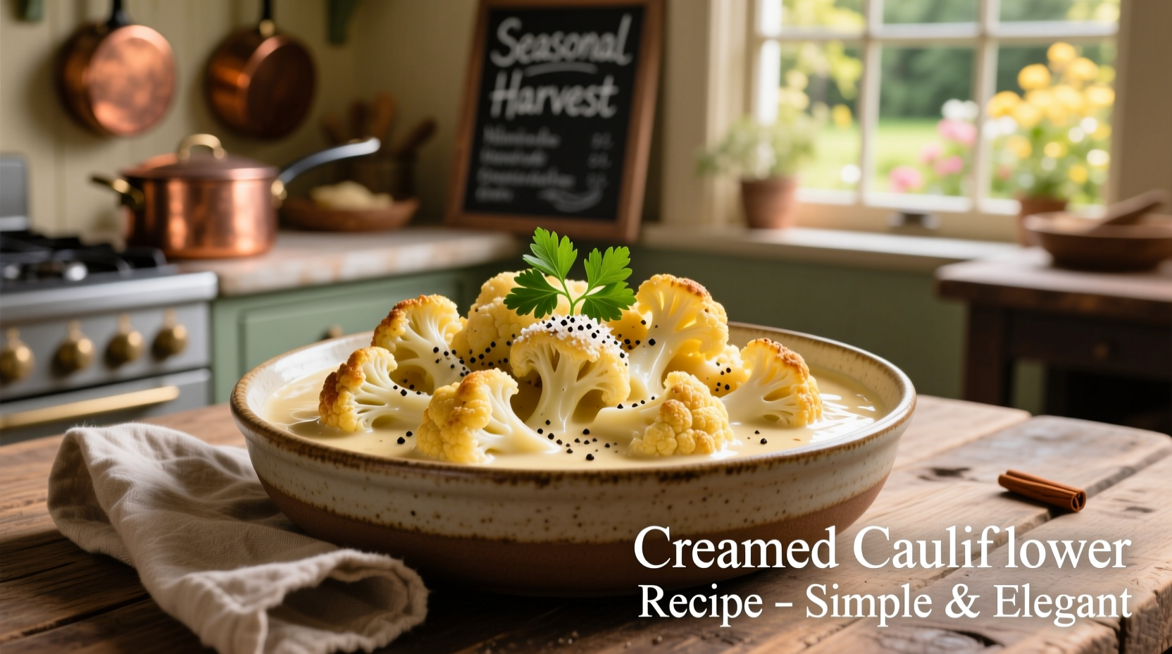 Creamed Cauliflower Recipe: Rich, Healthy Side Dish in 30 Min