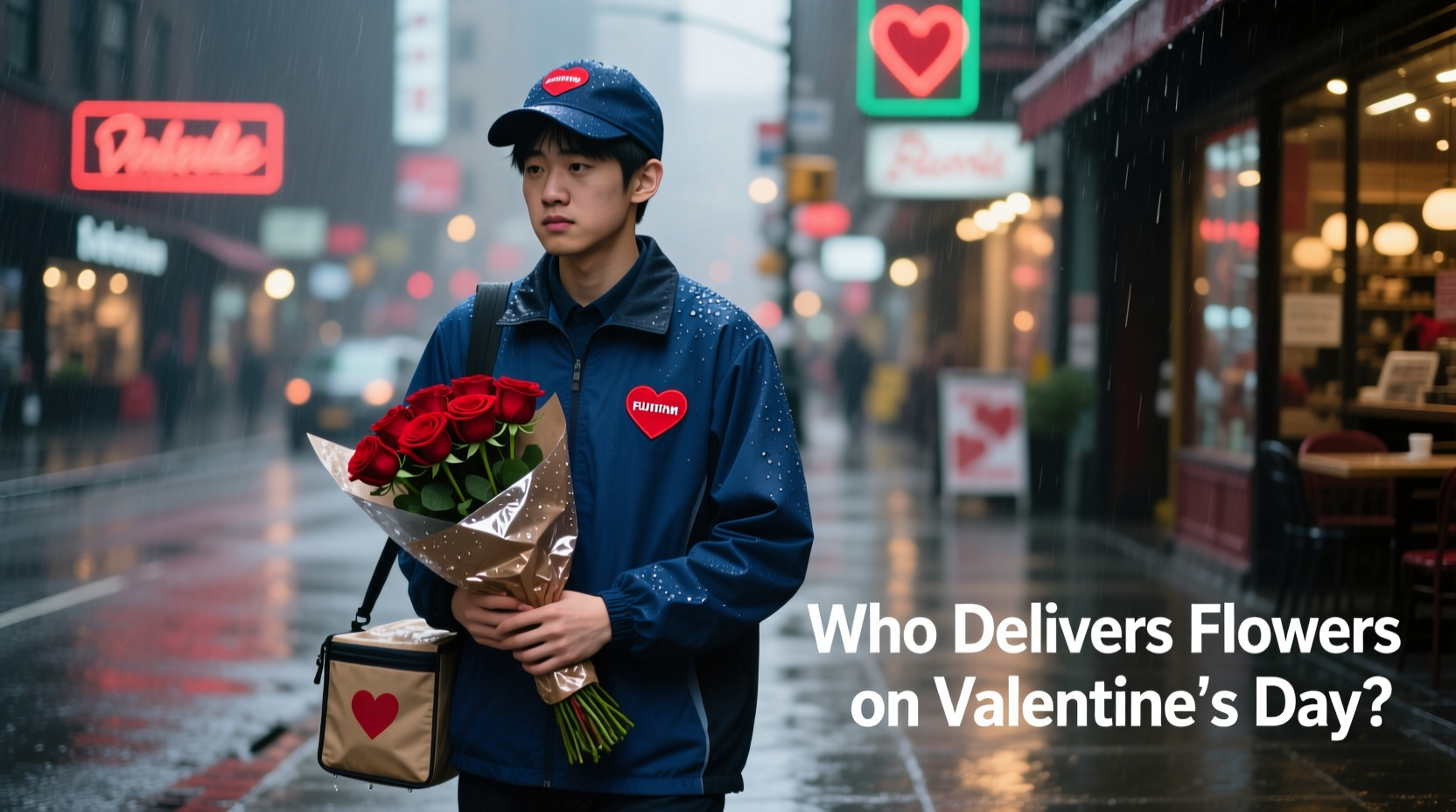 Who Delivers Flowers on Valentine's Day?