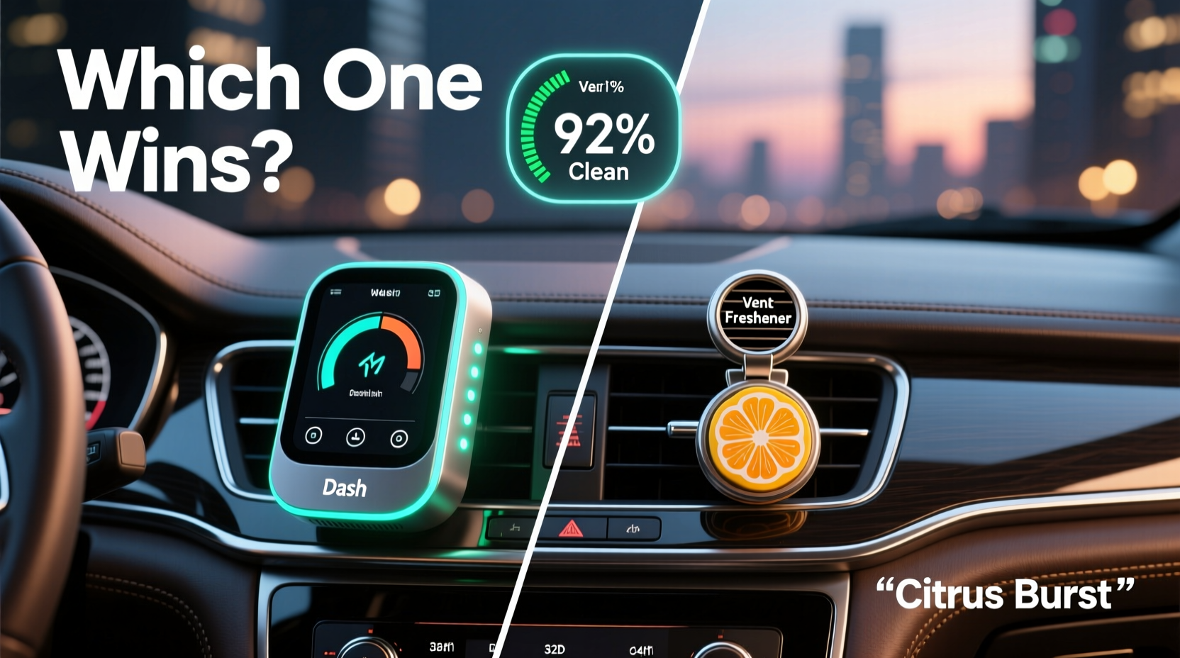 dash vs vent fresheners