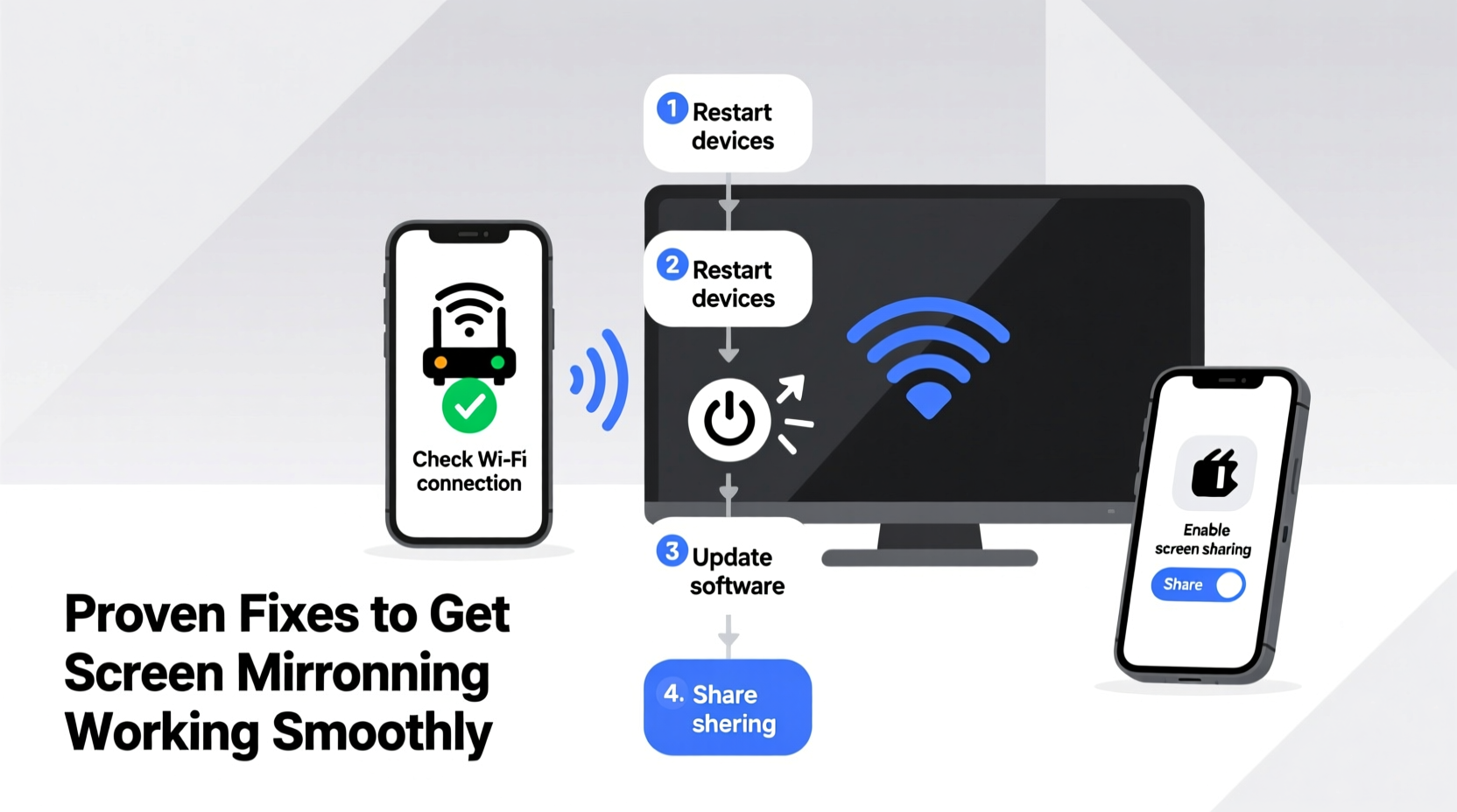 troubleshooting screen mirroring proven fixes to get it working smoothly