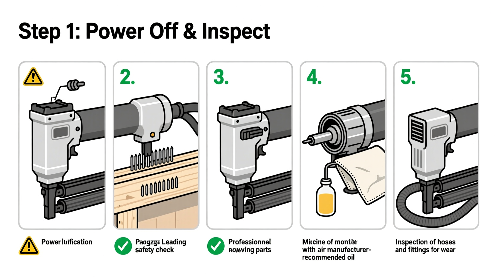 step by step guide how to safely load and maintain your nail gun for optimal performance