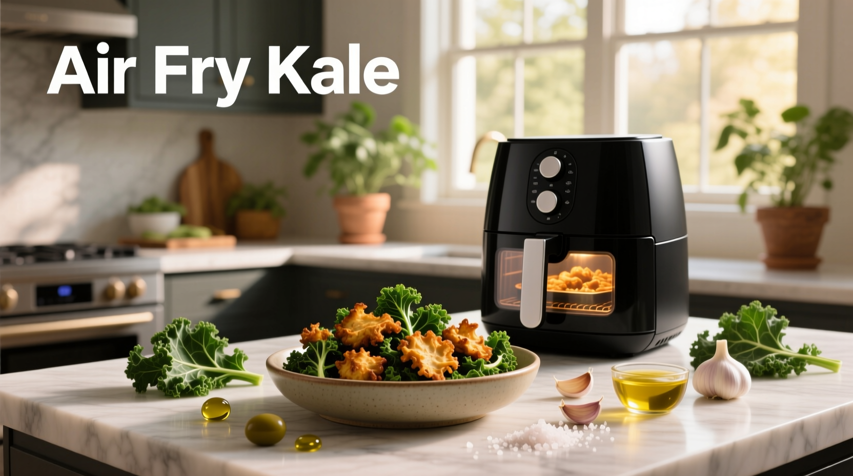 air fry kale chips guide