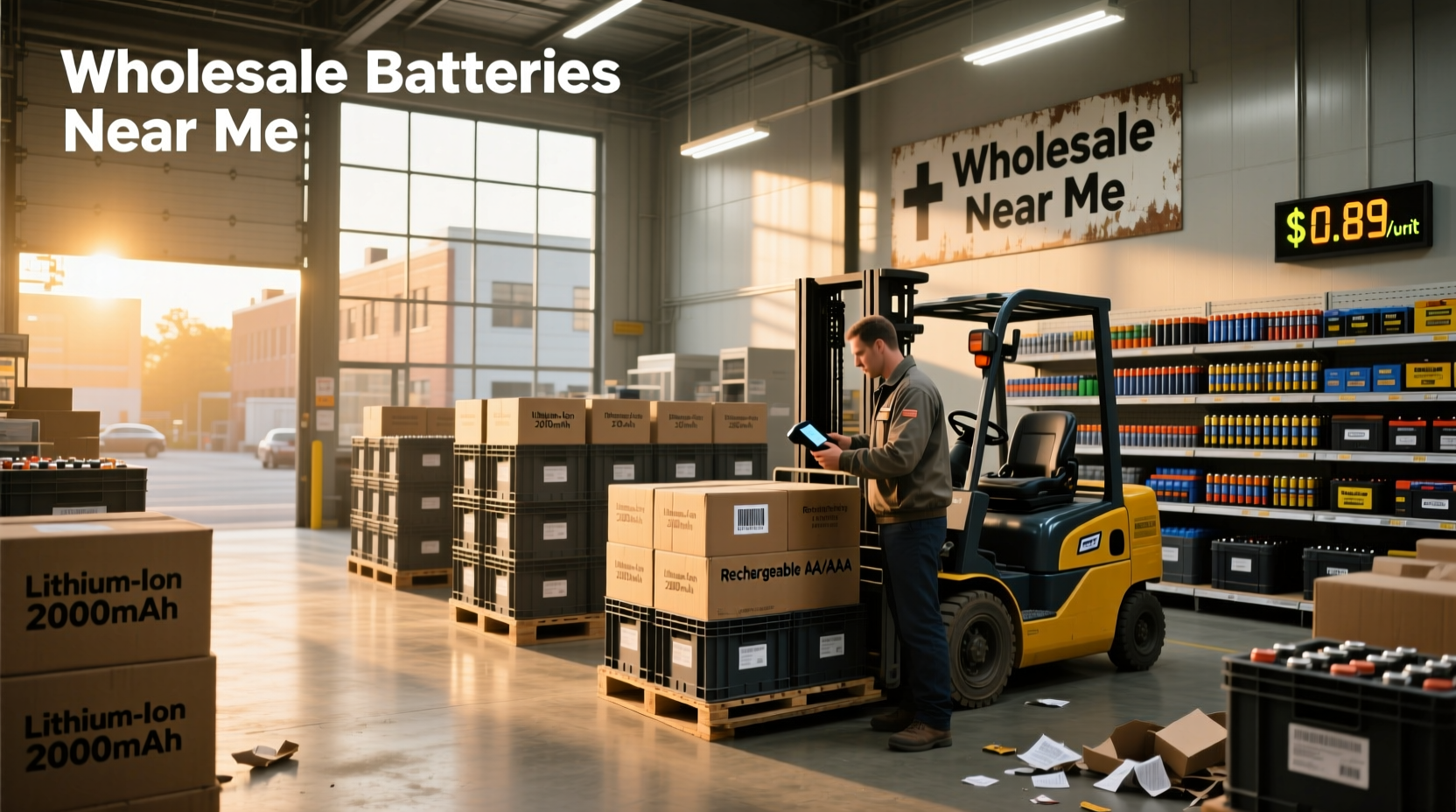 How to Find Reliable Wholesale Batteries Near Me
