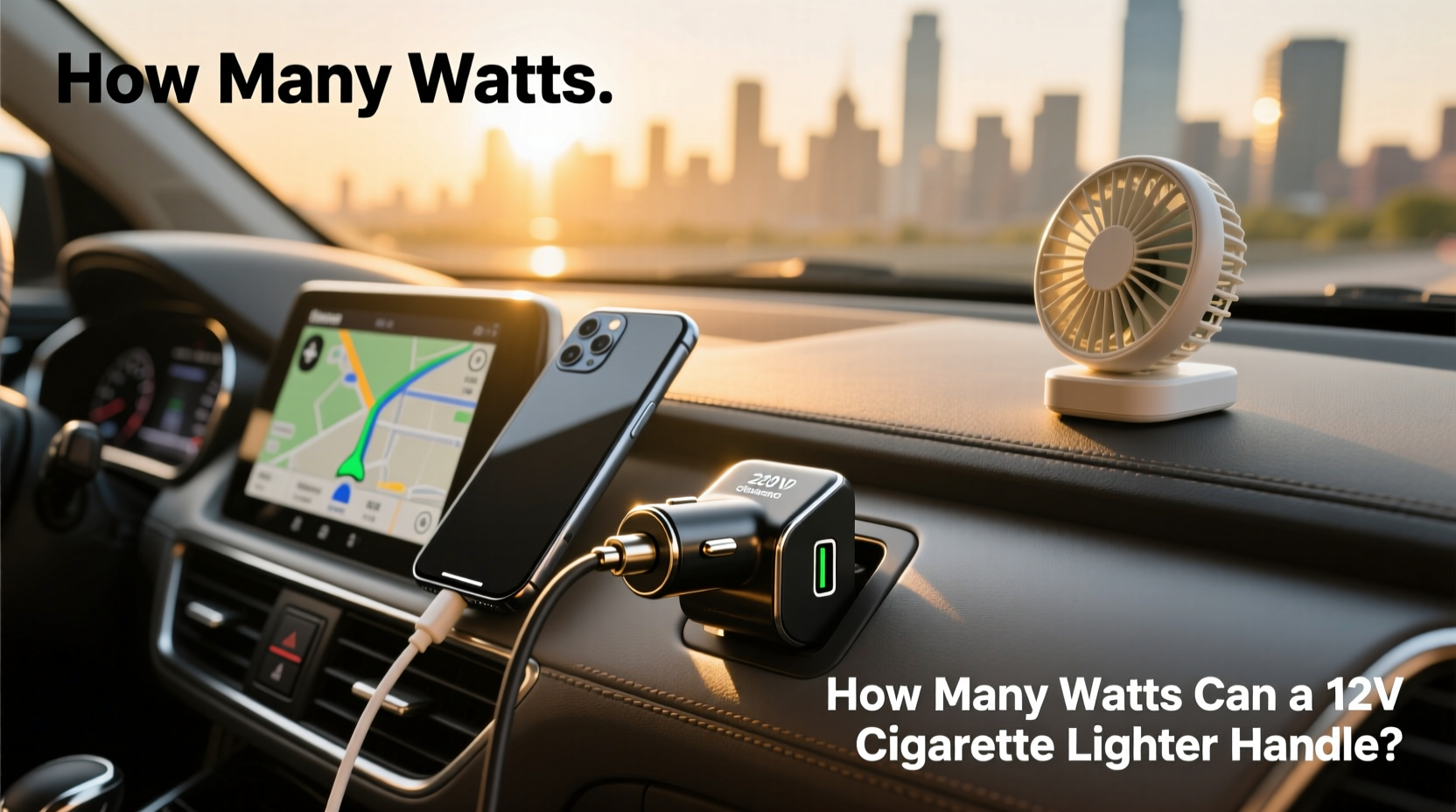 220v 12v cigarette lighter power adapter,How many watts can a 12V cigarette lighter handle? buying guide