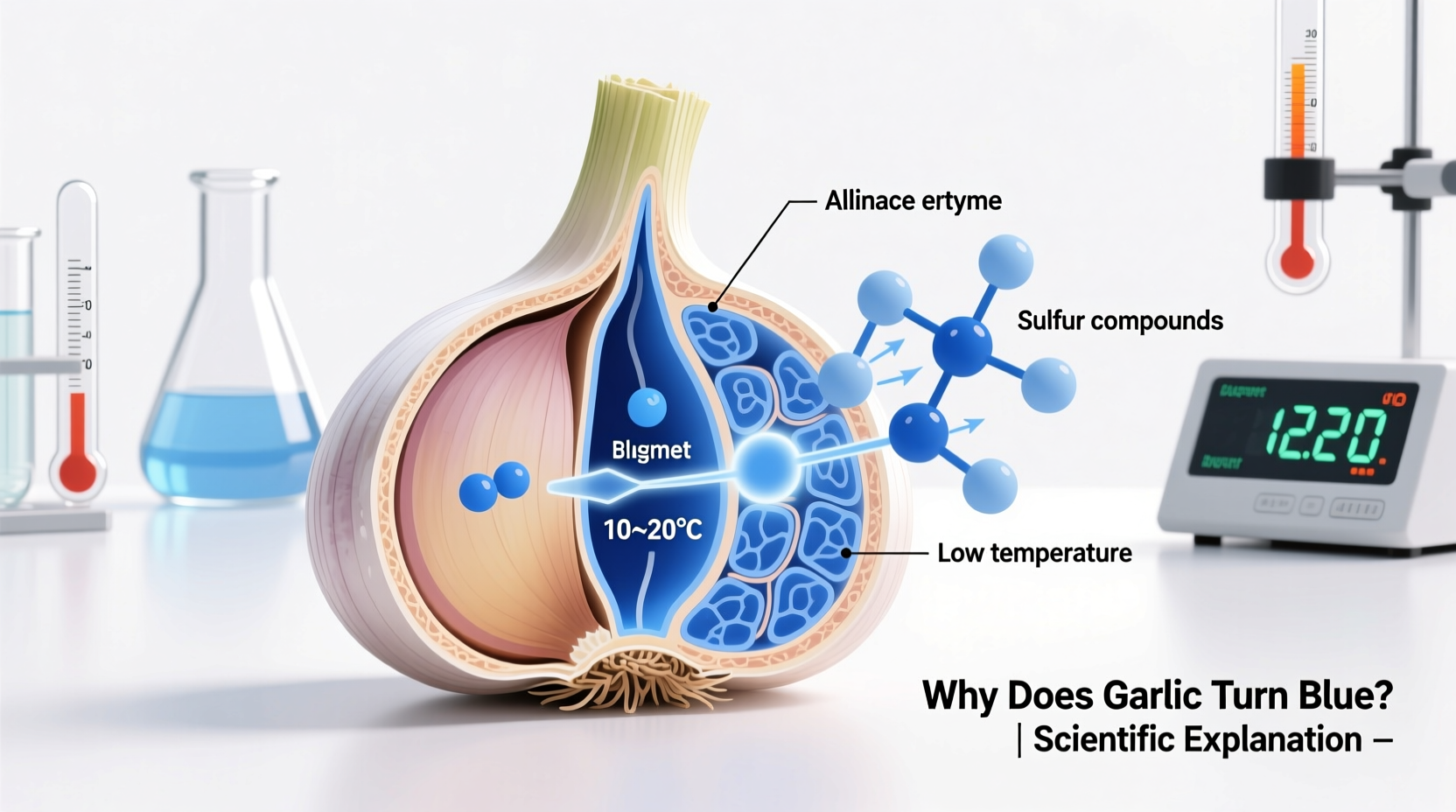 Why Garlic Turns Blue: Science & Safety Explained