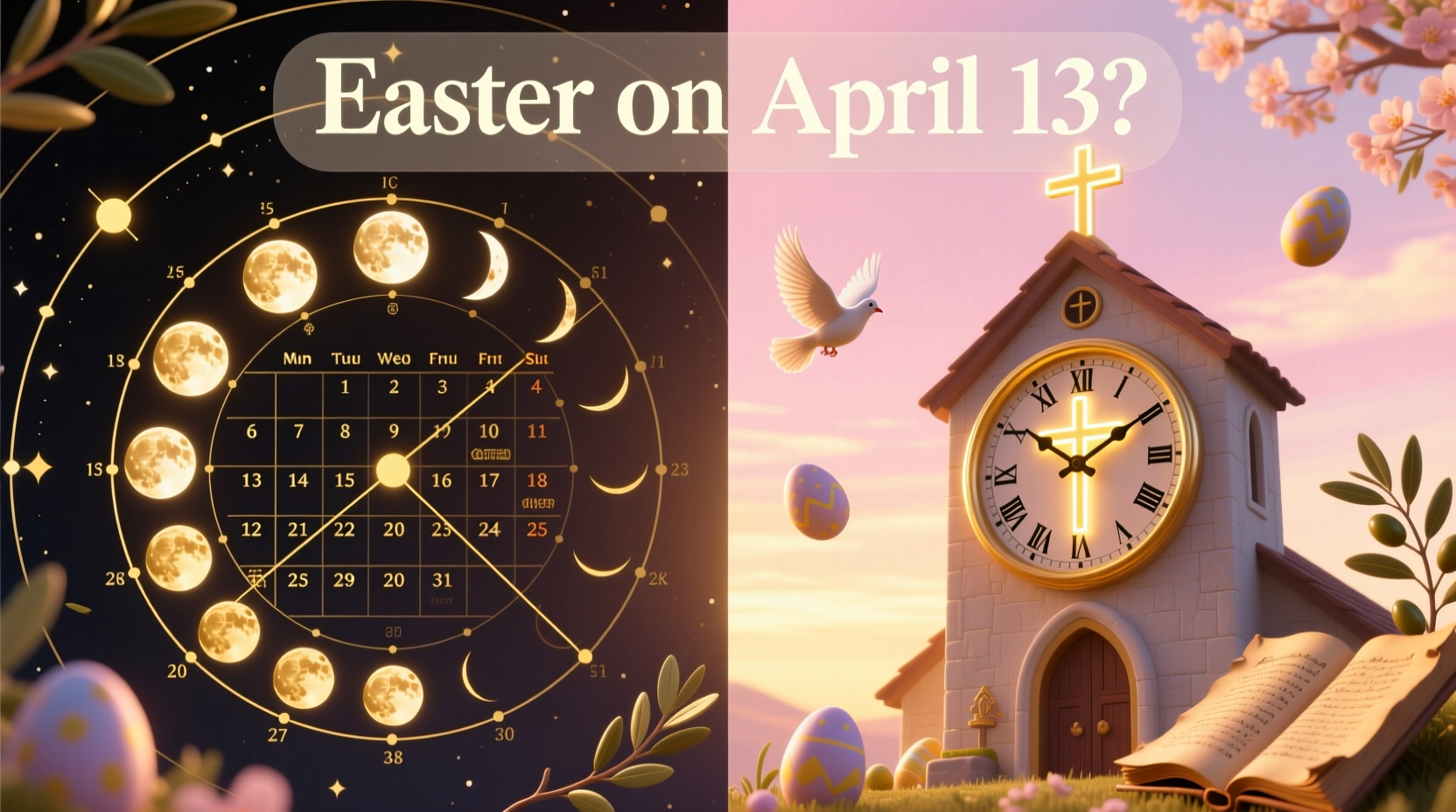 does easter ever fall on april 13