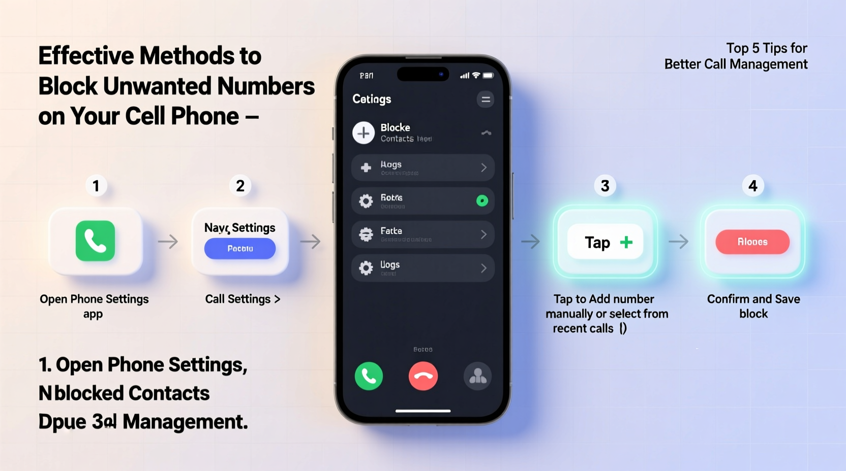effective methods to block unwanted numbers on your cell phone a step by step guide