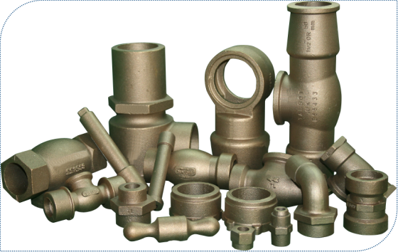 High-grade Bronze precision machined parts valve connection accessories