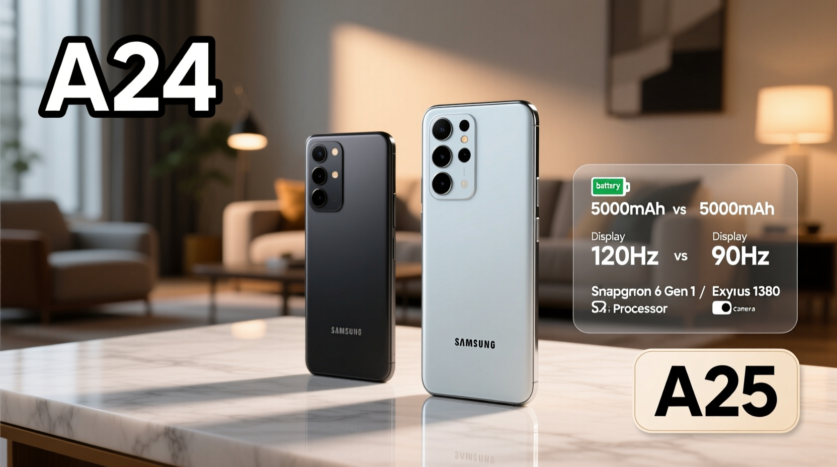 samsung a25 vs a24 is the newer model really worth the upgrade 2