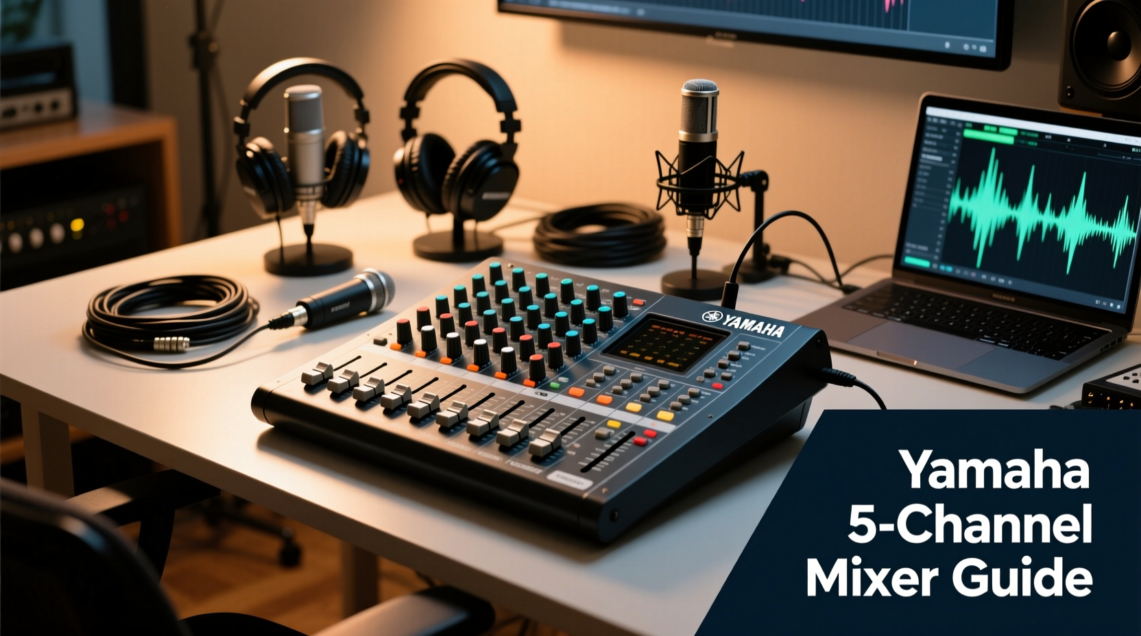 yamaha mixer 5 channel