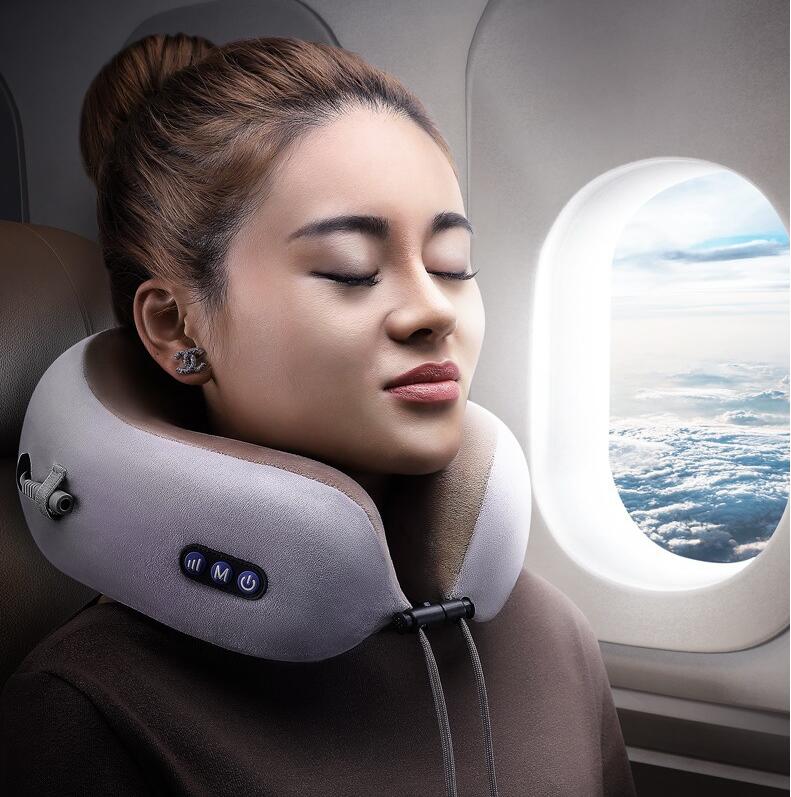 Multifunctional Convenient U Shape Kneading and Heating Neck Cervical Massager