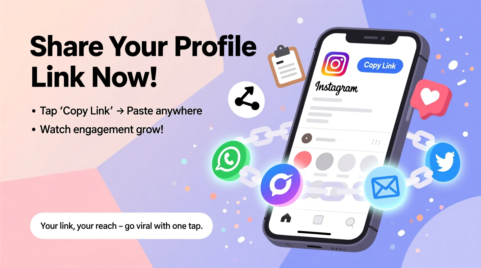 how to easily copy and share your instagram profile link for maximum engagement