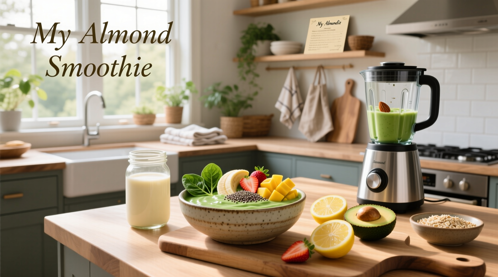 almond milk fruit smoothie recipes