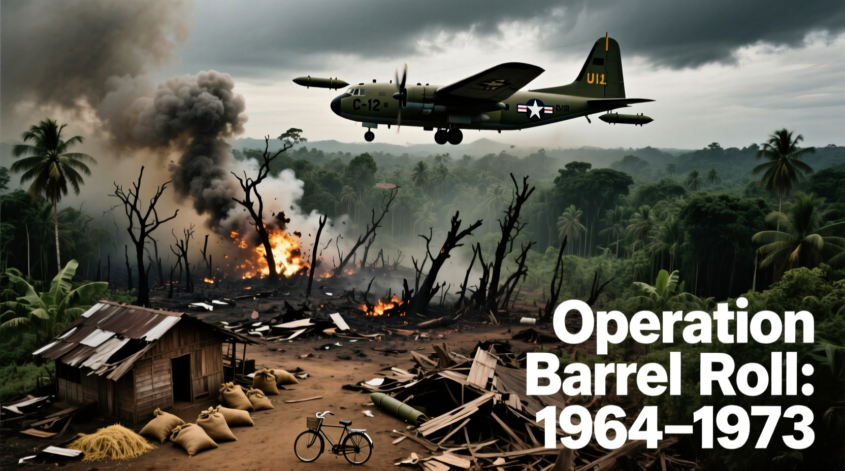 why did the us bomb laos understanding operation barrel roll