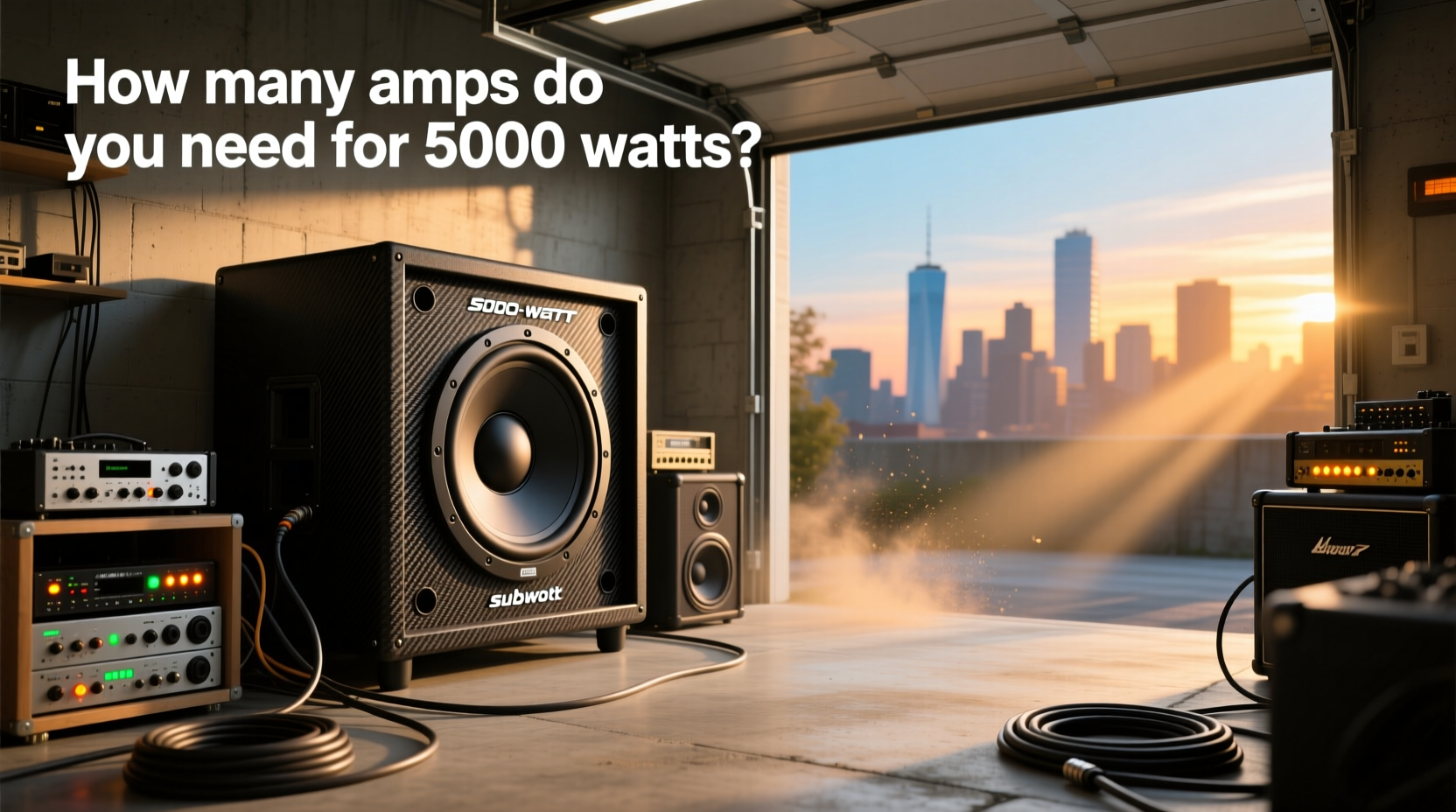 How to Choose a 5000 Watt Subwoofer System: Amps & Setup Guide