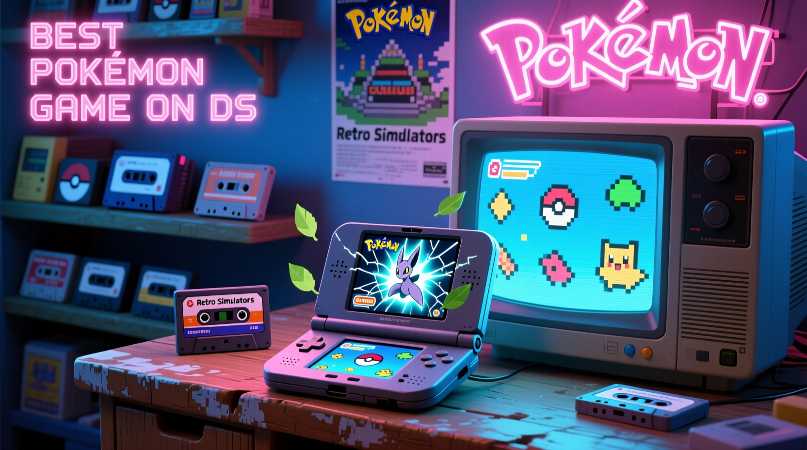 explore the best pokemon game on ds with affordable handheld consoles and retro simulators