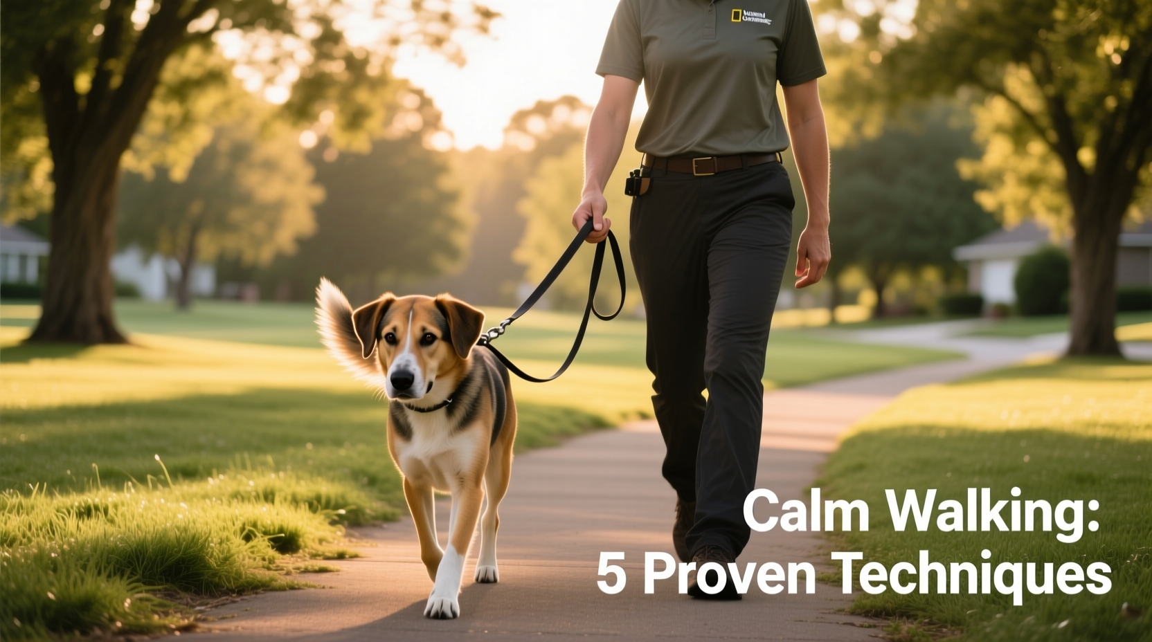 effective techniques to teach your dog calm walking without pulling on the leash