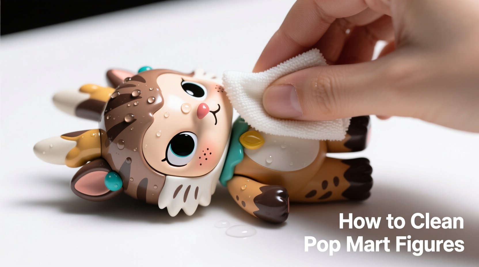 how to clean pop mart figures