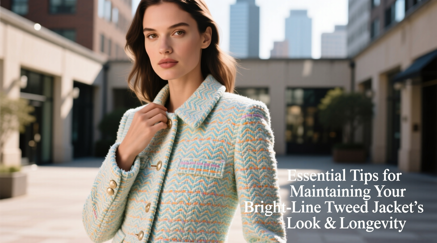 essential tips for maintaining your bright line tweed jackets look and longevity