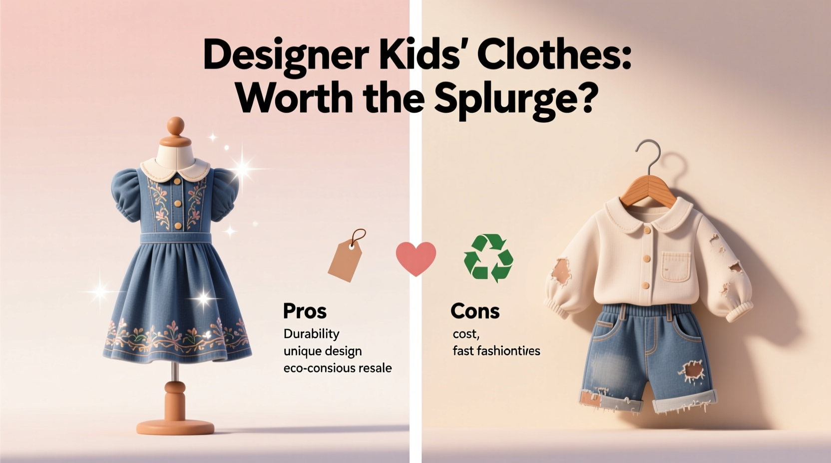 is it worth splurging on designer kids clothes or is secondhand good enough