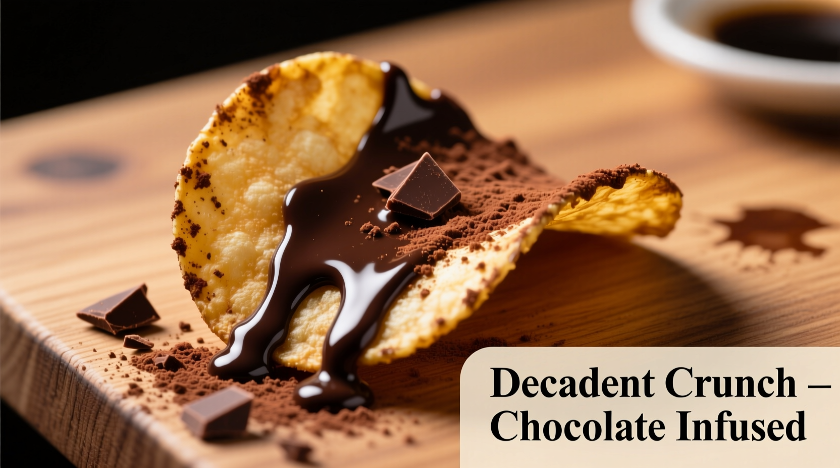 chocolate potato chips