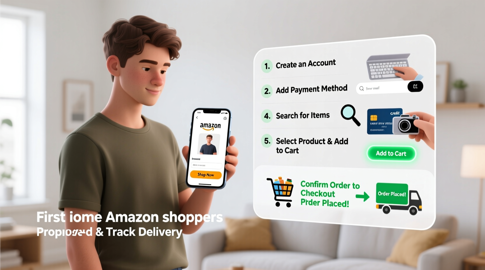 a step by step guide to ordering on amazon for first time shoppers