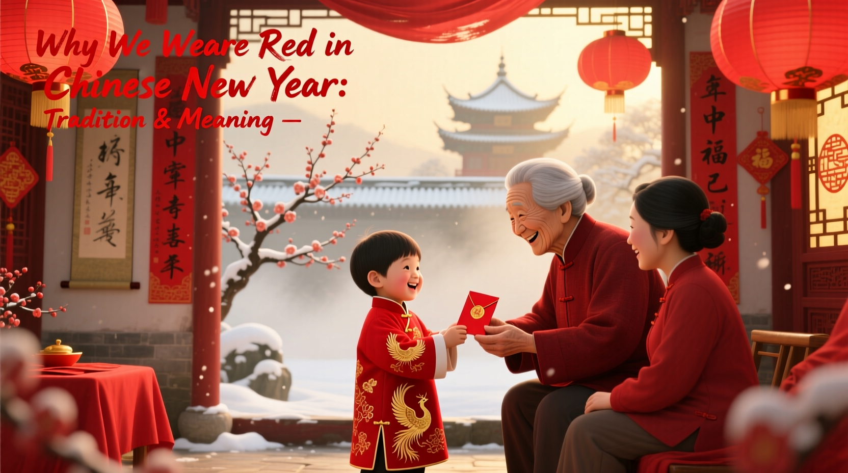Why We Wear Red in Chinese New Year: Tradition & Meaning