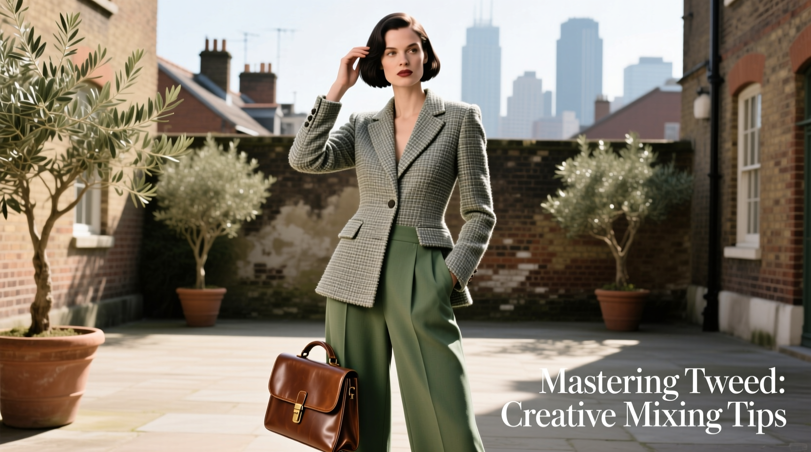 mastering tweed separates creative mixing tips for a distinctive and stylish look