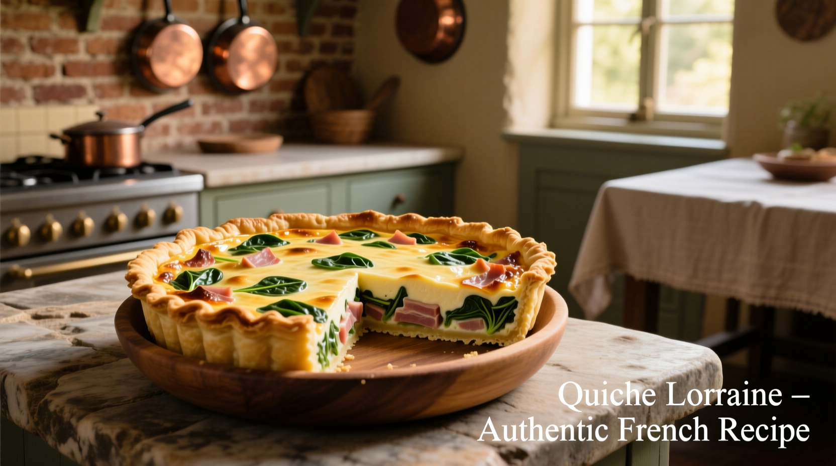 Spinach Ham Quiche Lorraine: Perfect Recipe & History
