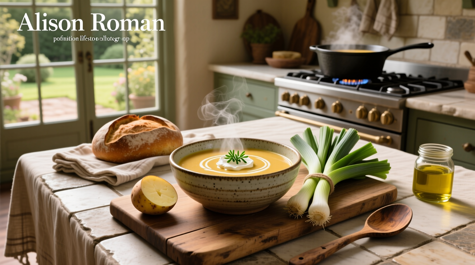 alison roman potato leek soup guide