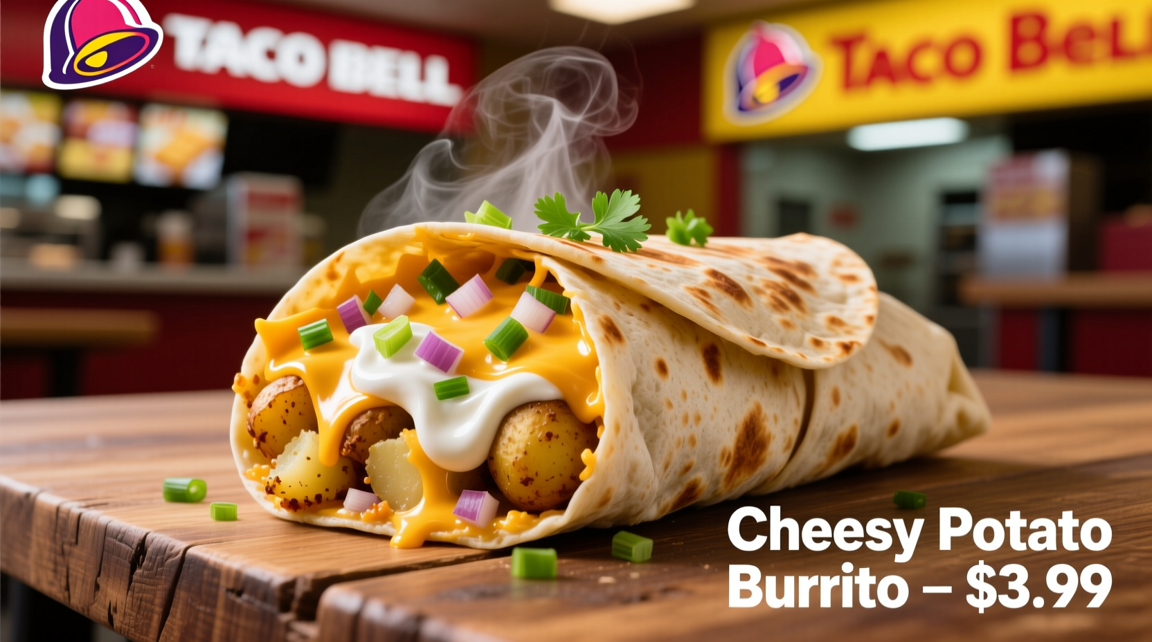 Taco Bell Cheesy Potato Burrito Facts: Ingredients & Nutrition