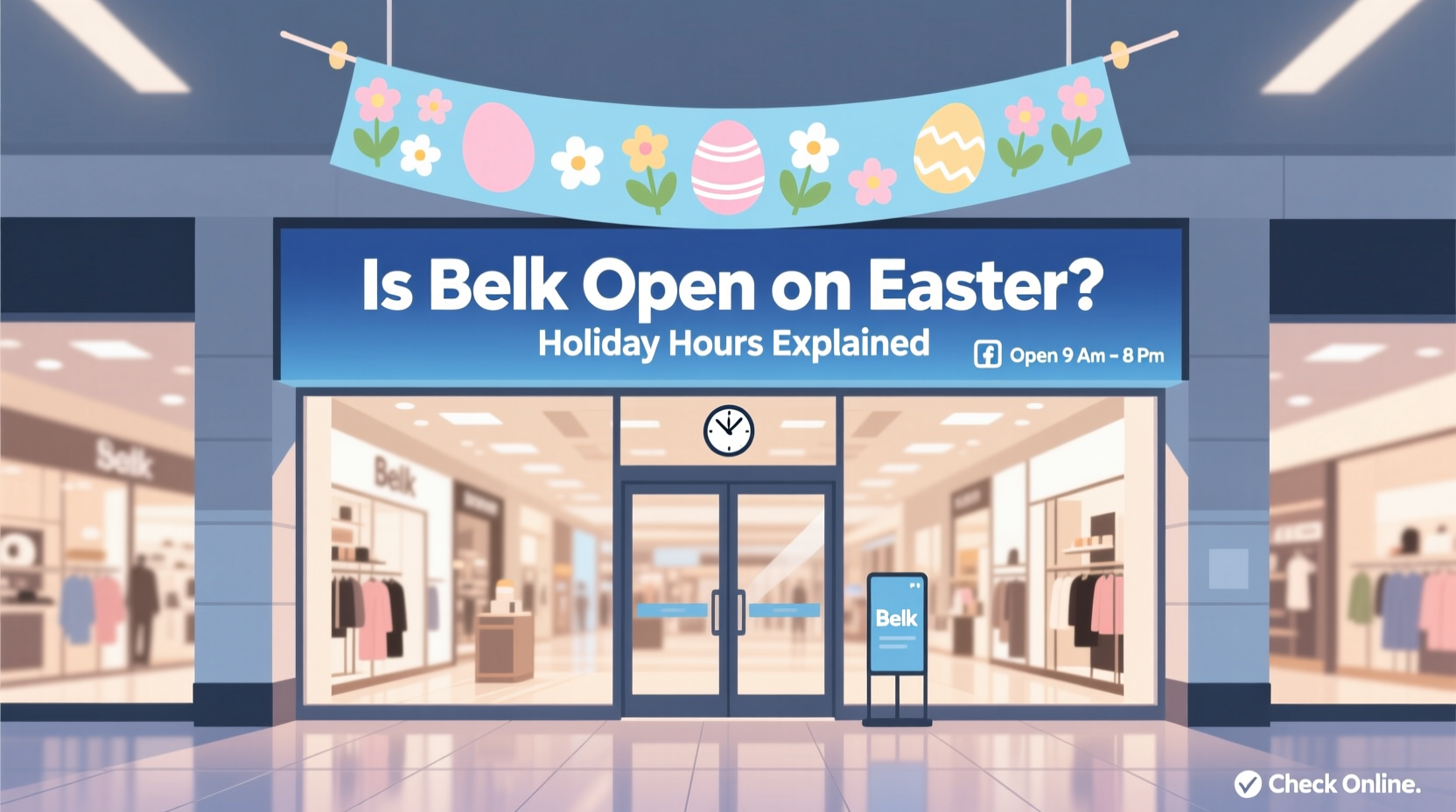 is belks open on easter