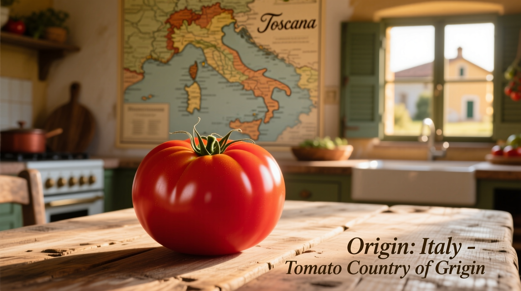 Tomato Country of Origin: Andes, Not Italy