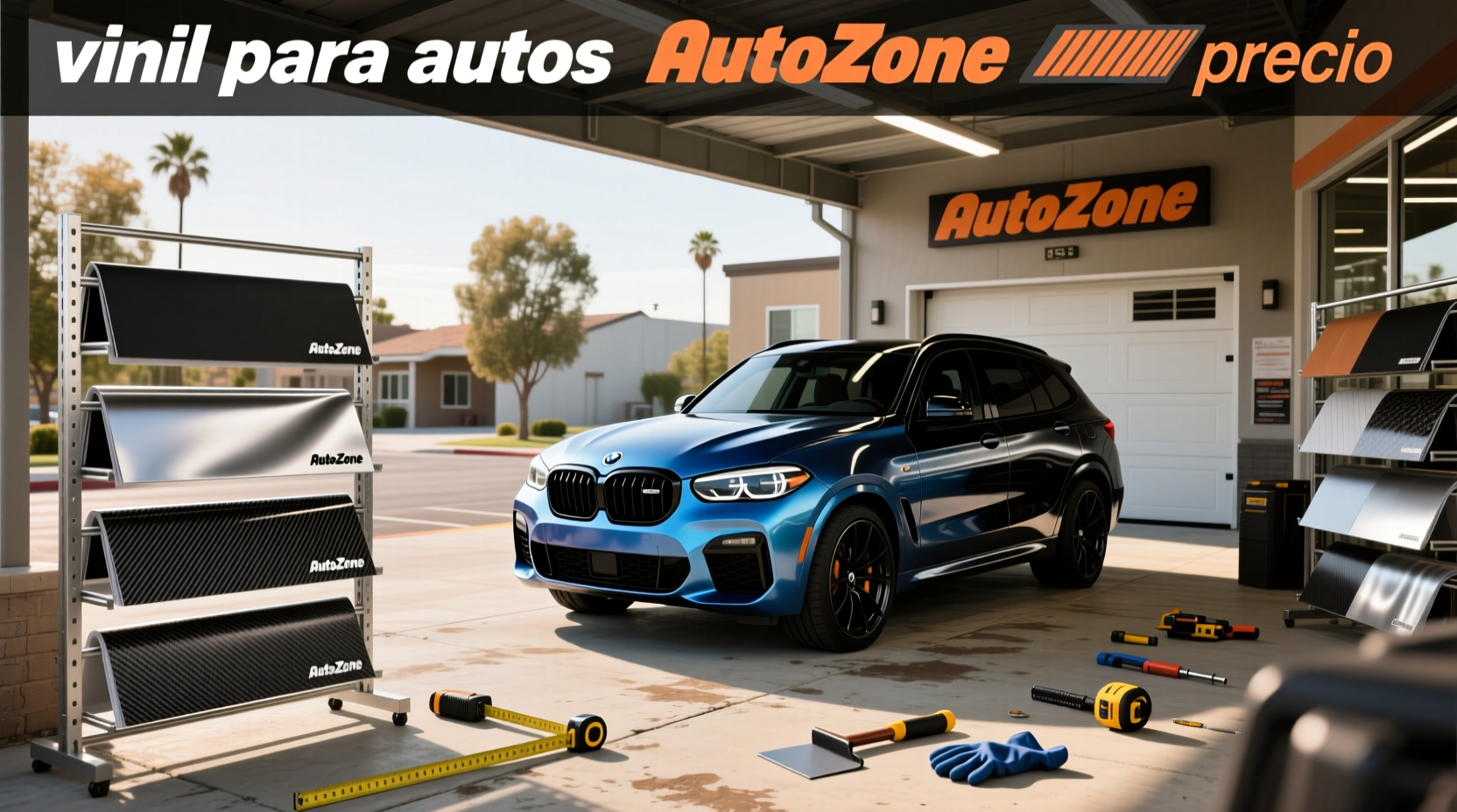 What Is the Price of Auto Vinyl at AutoZone Mexico?