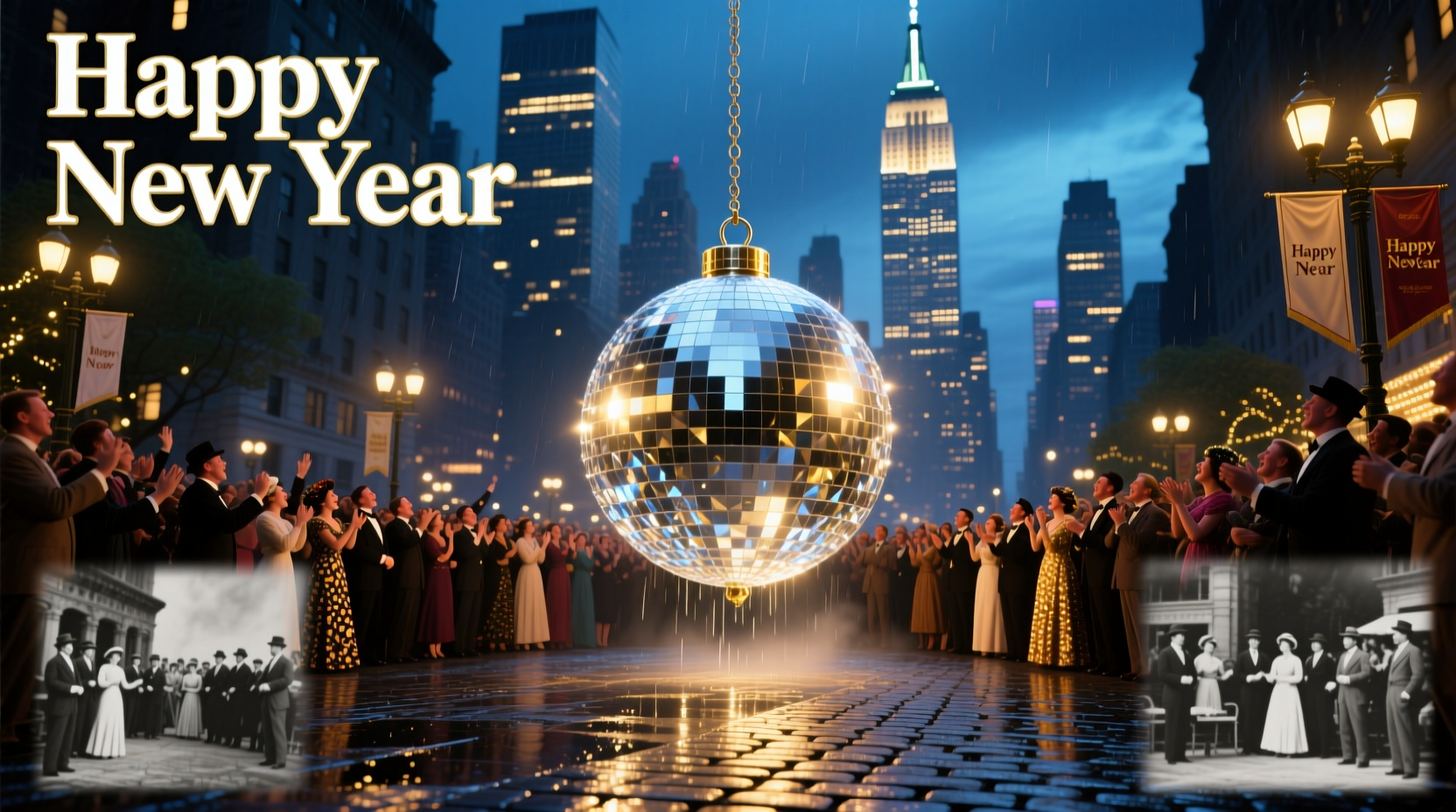 what does the new year ball drop mean