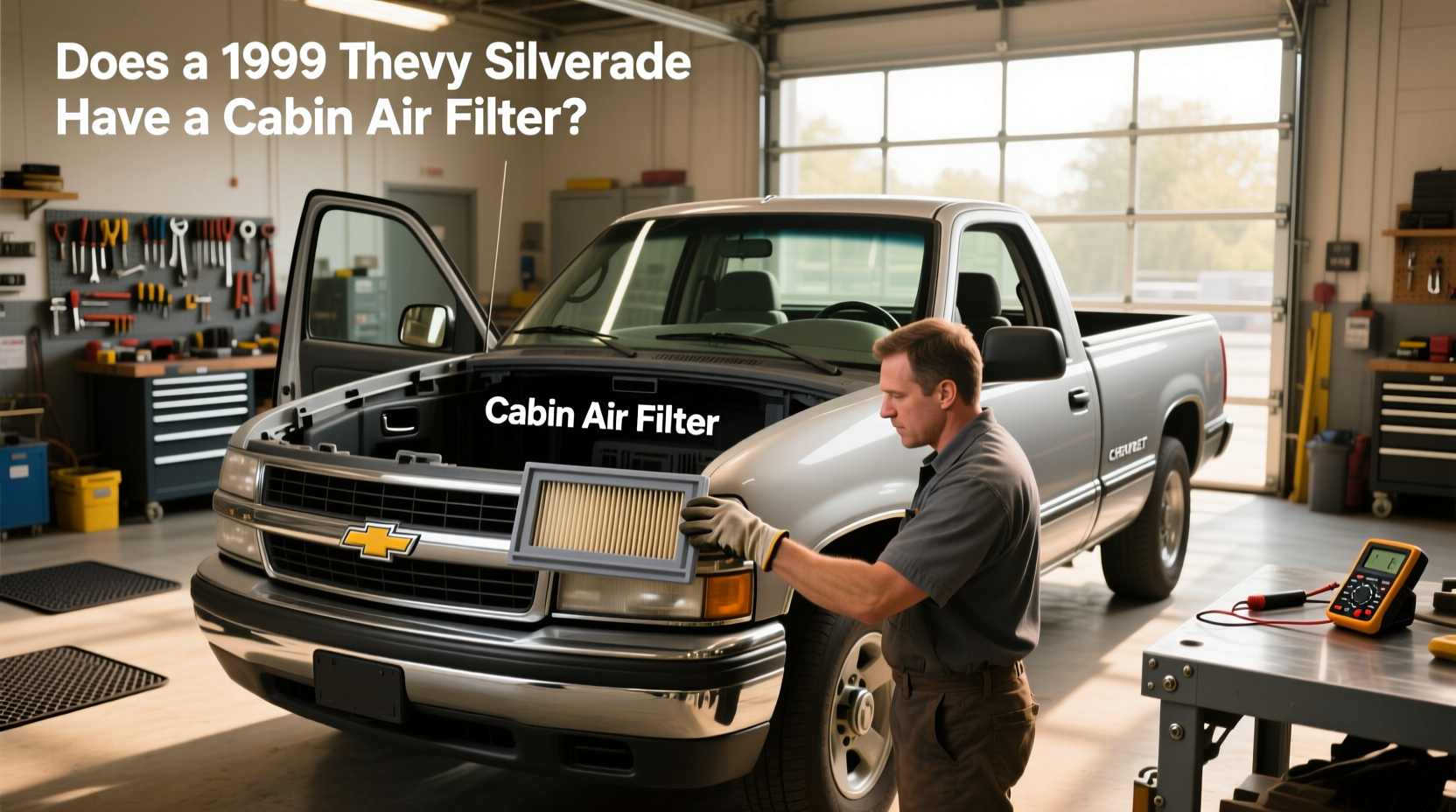 1999 silverado cabin air filter yes or no 