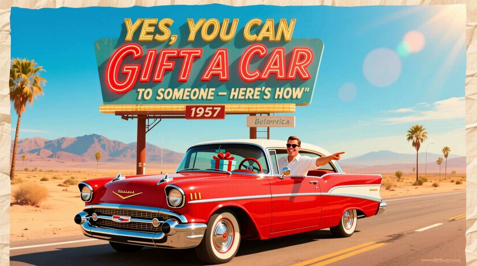 can i gift a car to someone