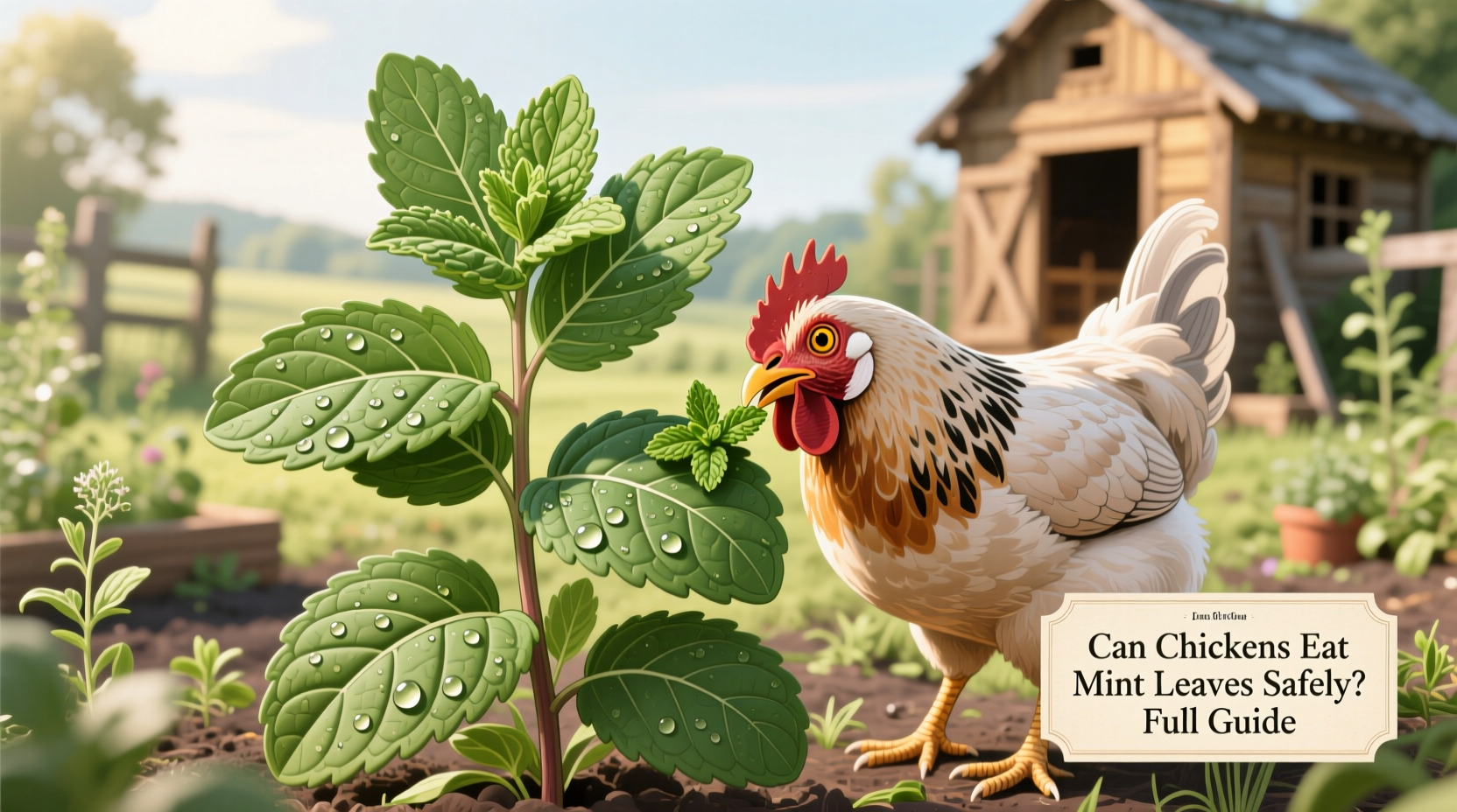 can chickens eat mint leaf