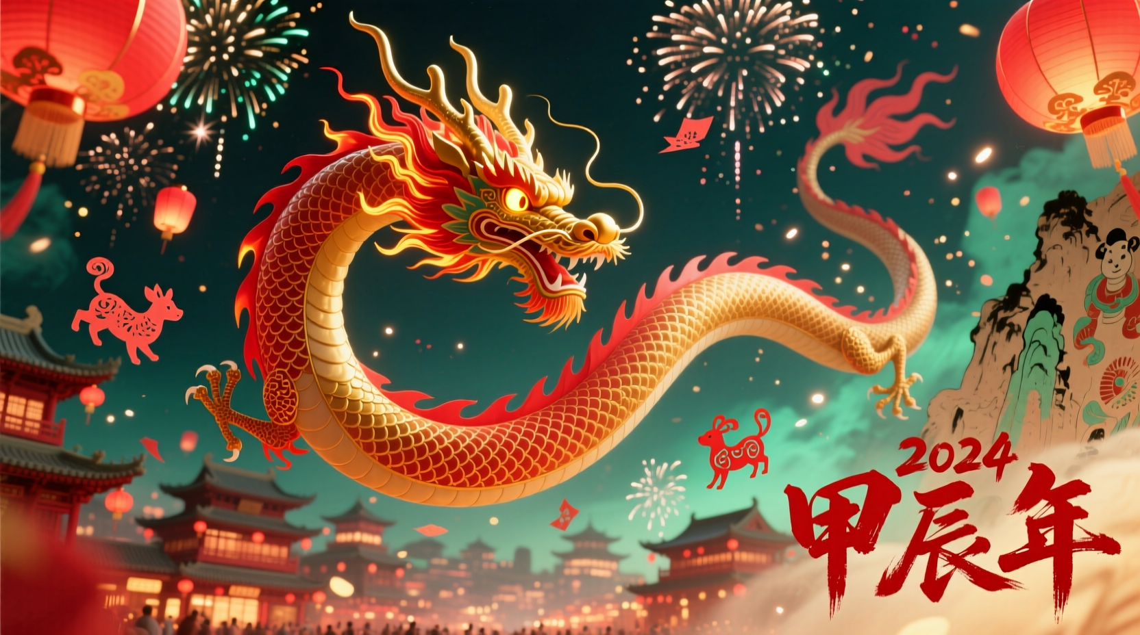 what animal represents chinese new year 2024