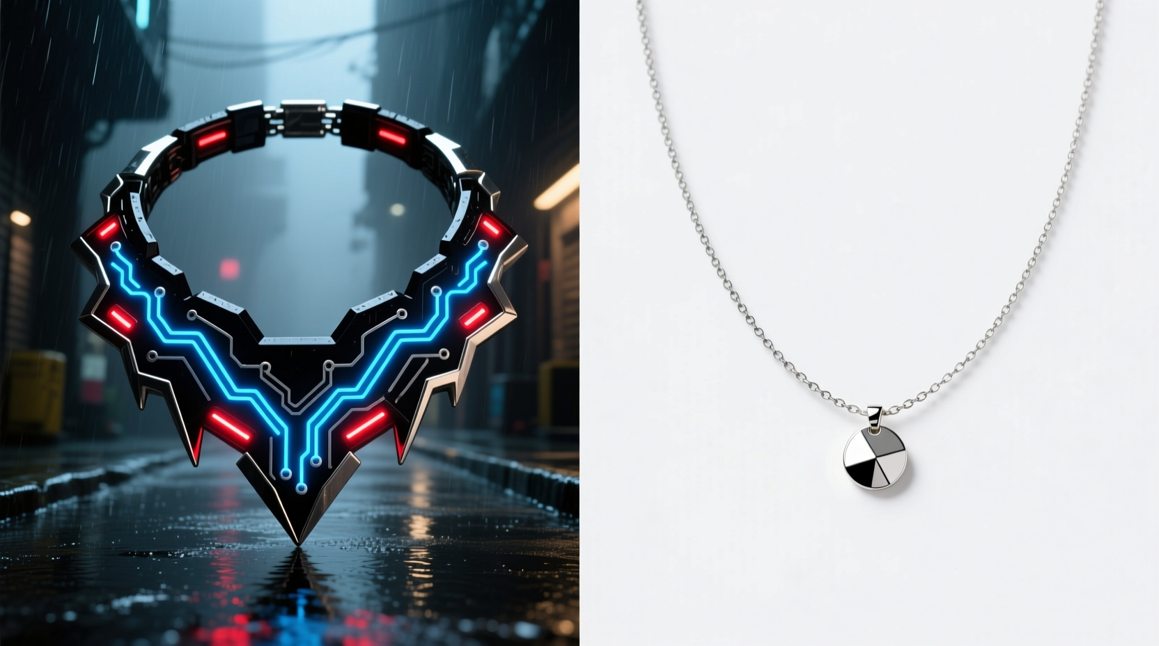 cyberpunk vs minimalist necklaces which style wins for standing out and which is just easier to wear 3