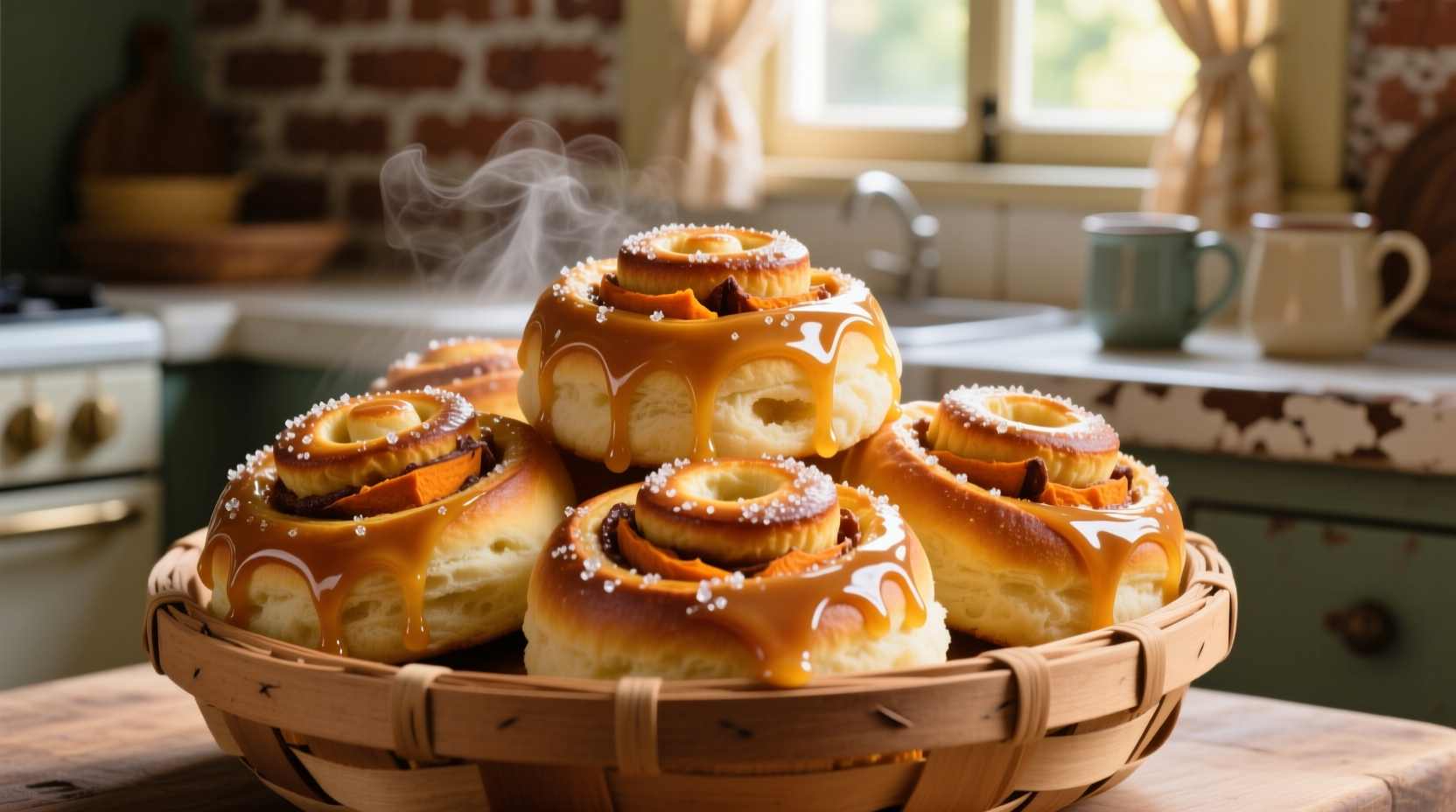 sweet potato cinnamon buns  moist   naturally sweet