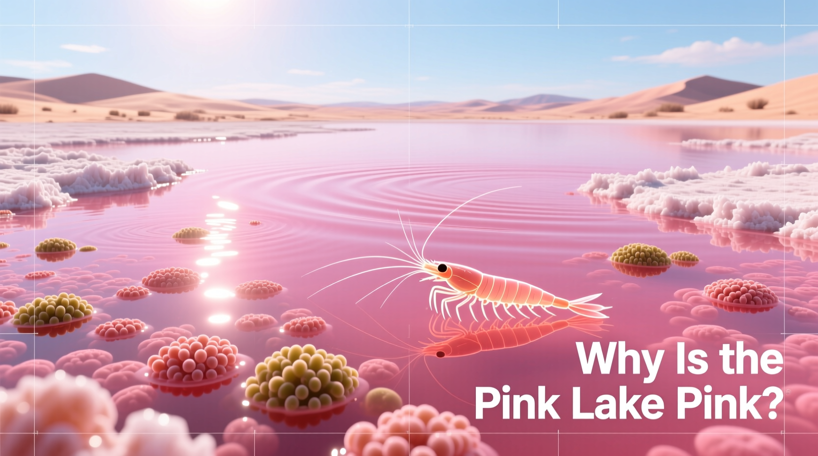 why is the pink lake pink exploring the science causes