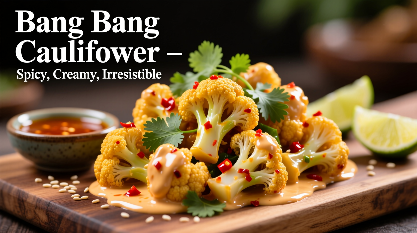 recipe for bang bang cauliflower