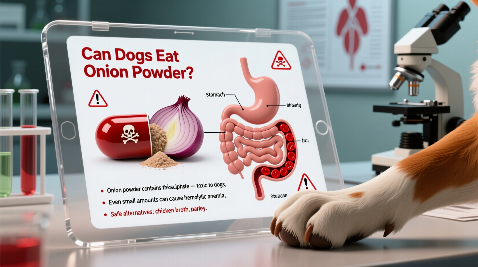 can dogs eat onion powder
