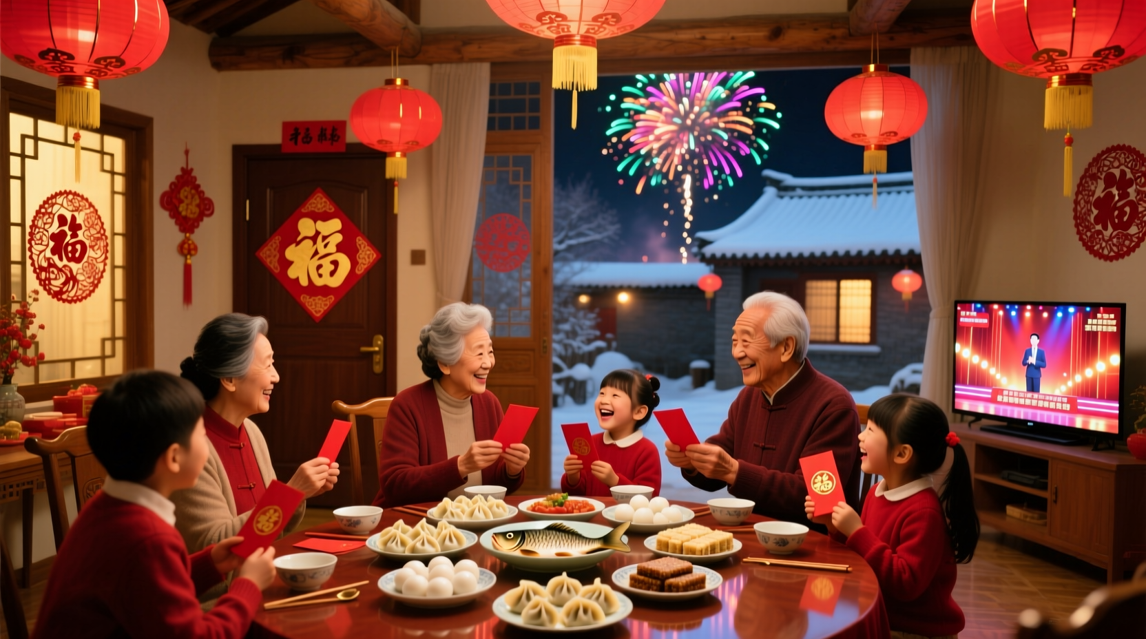 what do chinese people do during chinese new year