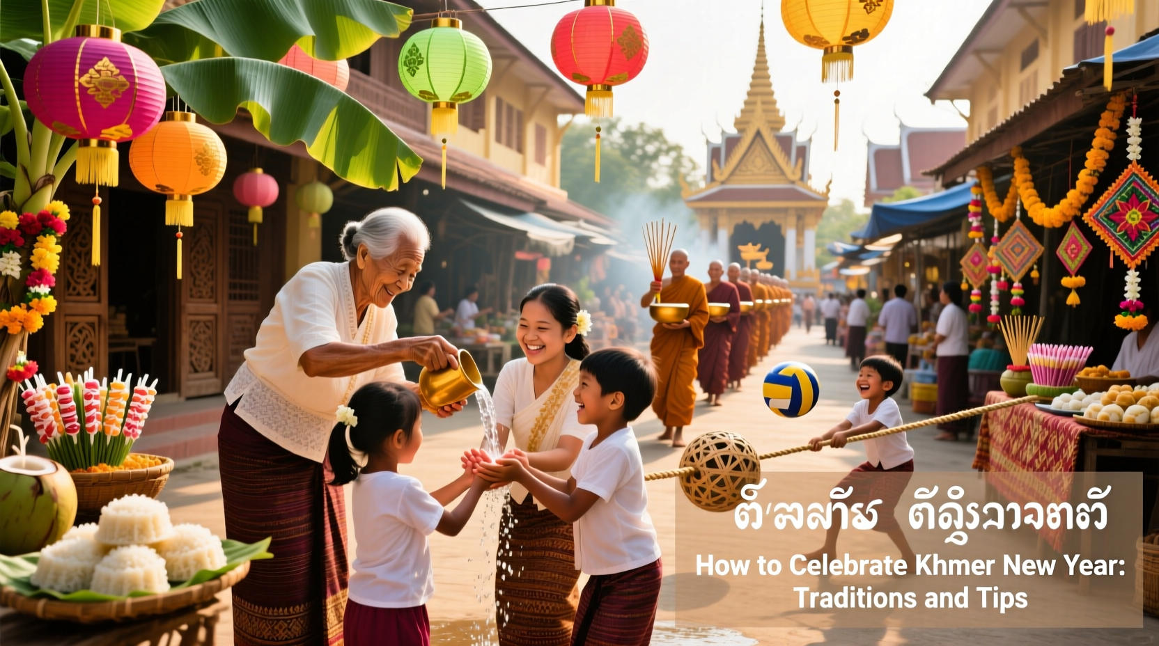 how to celebrate khmer new year