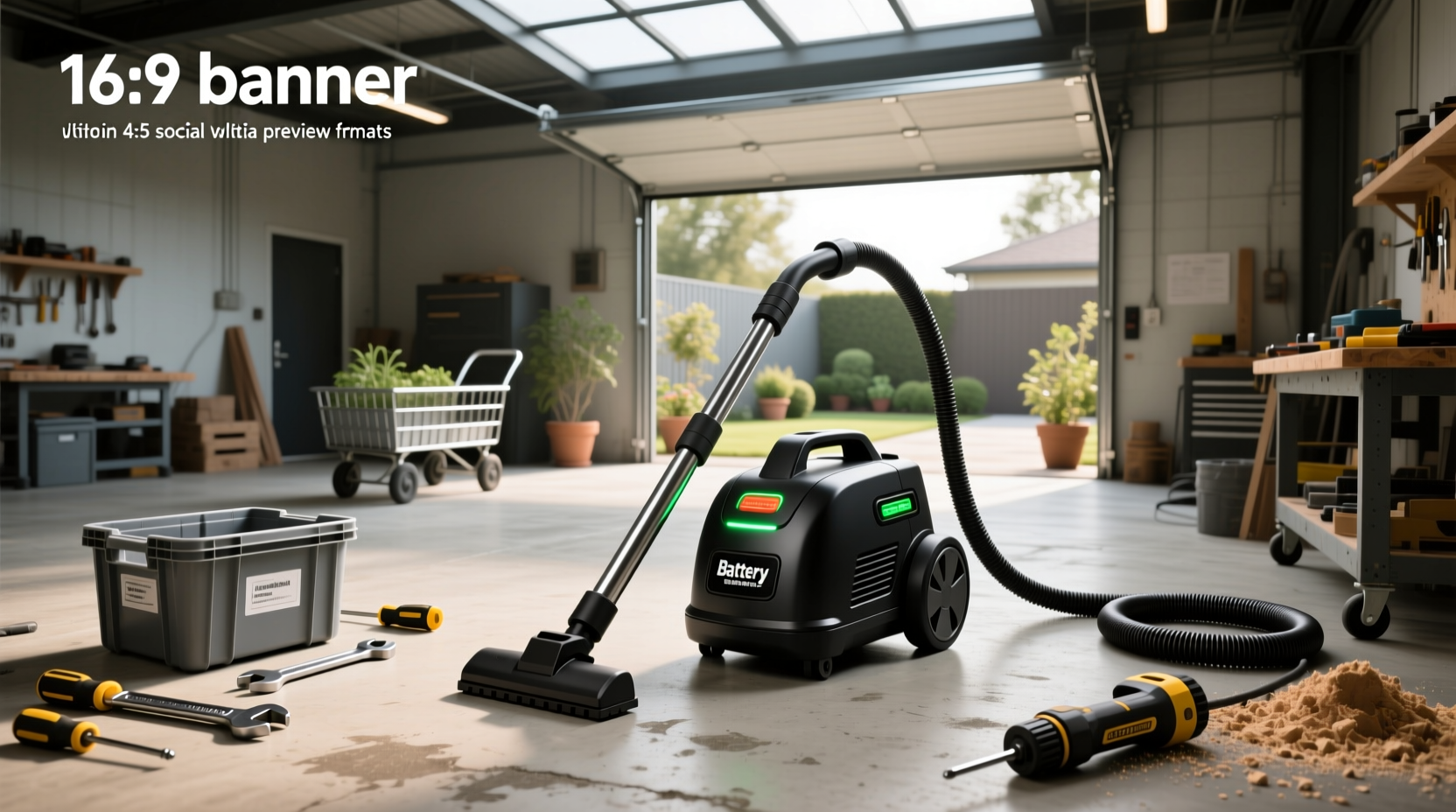 battery powered shop vacuum guide