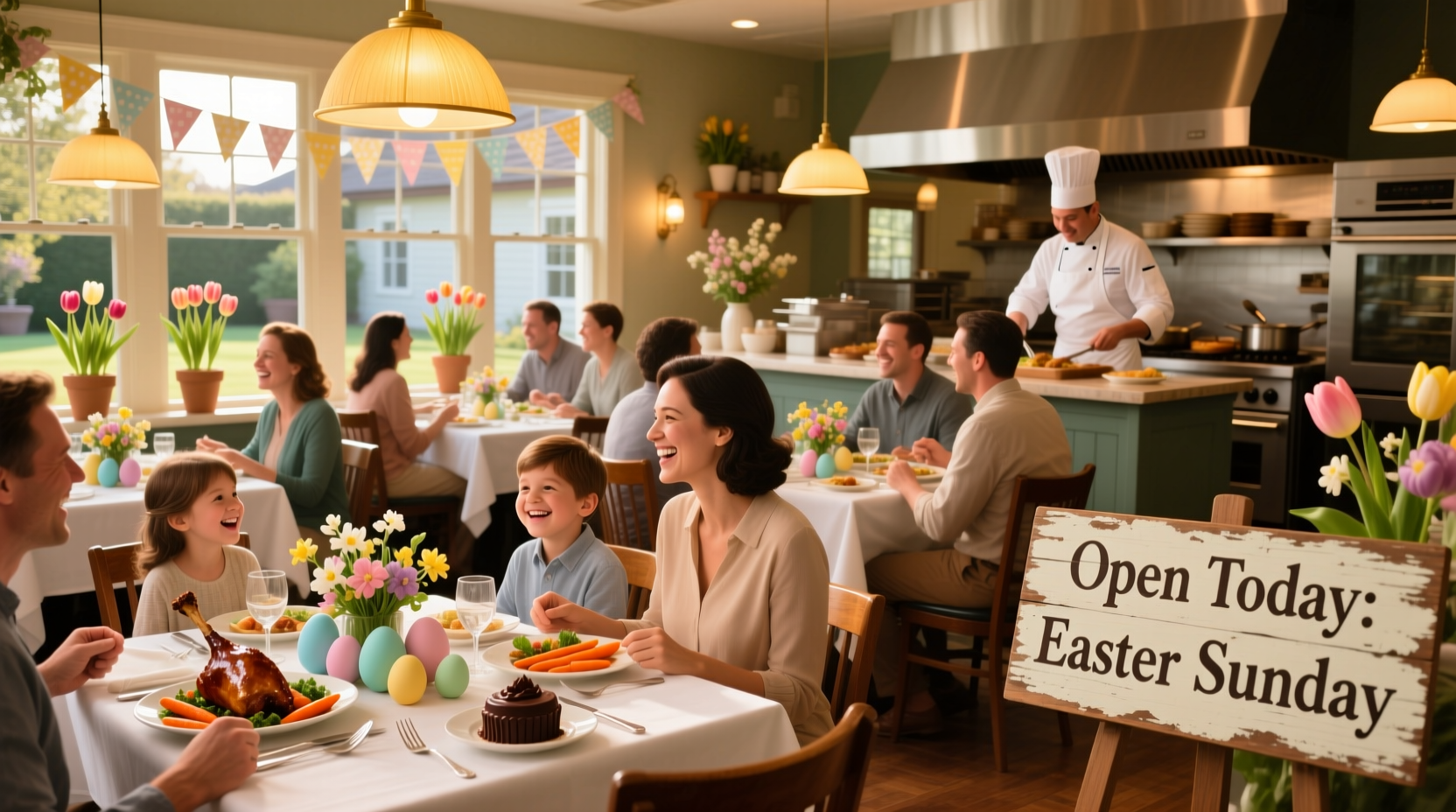 are restuarants open on easter